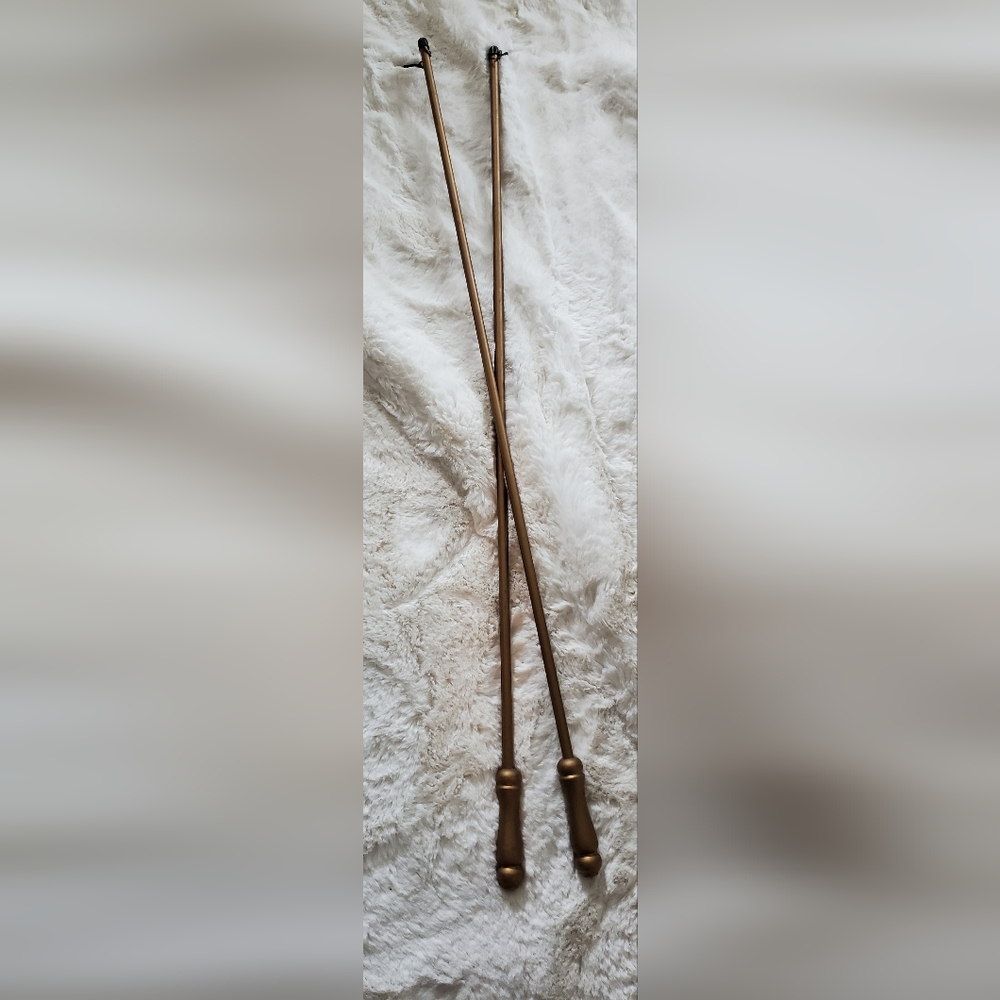 Vintage rods for blinds